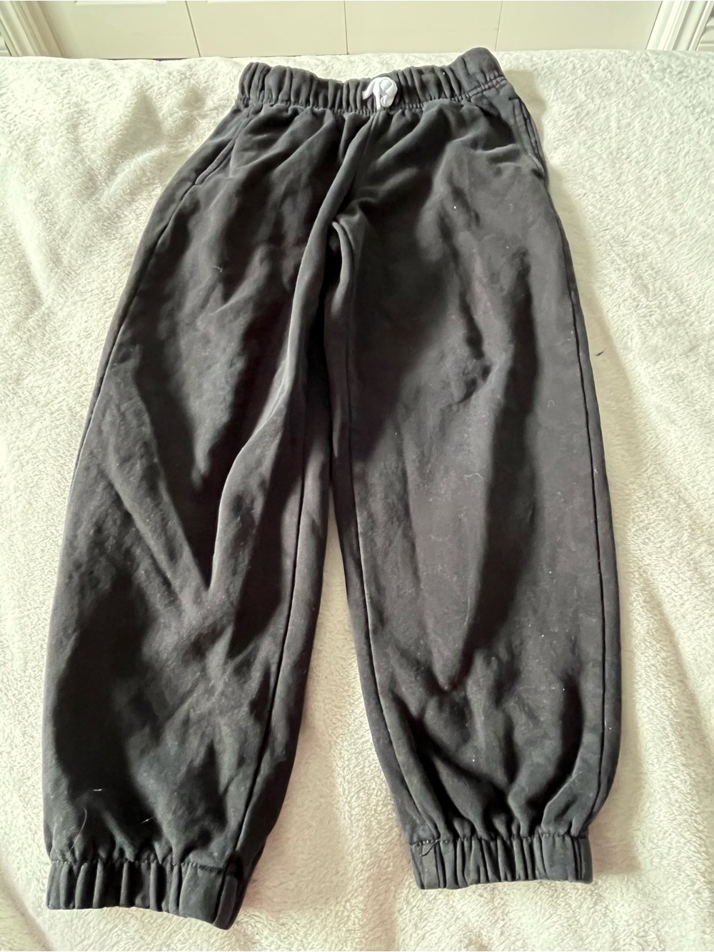 Old Navy Black Kids Elastic-Waist Jogger Sweatpants